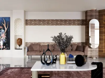 Interior - Livingroom - 180723 3D model