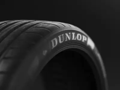 Tyre Dunlop 3D model