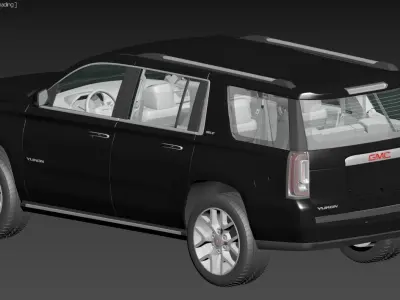 GMC Yukon 2015 -2020 3D model