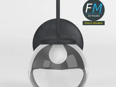 Wall light 2 3D model