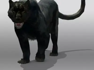 Black Panther 3D model