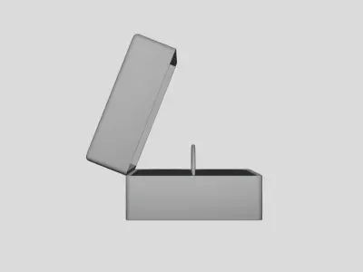 Ring Box - Geometry Only No Textures No Materials 3D model