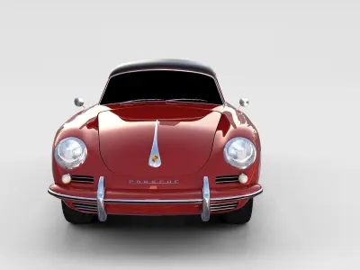 Porsche 356 Pack 3D model