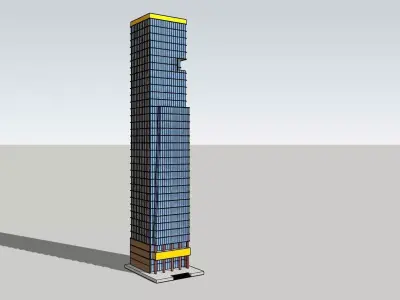 Highrise Mass 3D model