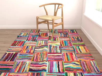 Rugs No 323 Low-poly 3D model