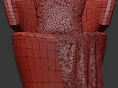 Swivel Chair 3D model