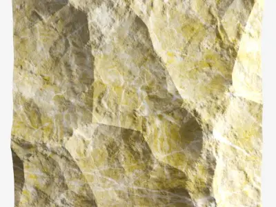 32-RockPanel sandstone rock texture 3D model