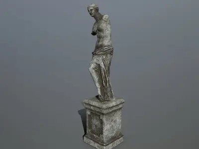   Venus de Milo Low-poly 3D model