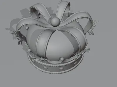 crown 3D print model