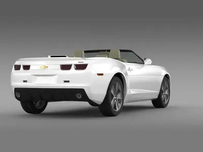 Chevrolet Camaro NeimanMarcus Convertible 2011 3D model