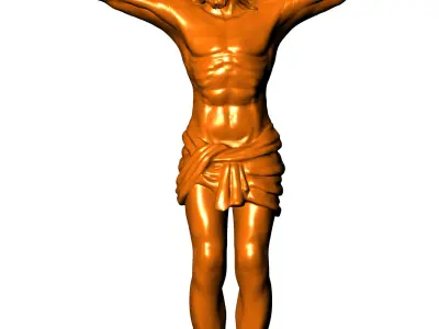 CROSS OF JESUUS CHRIST 3D print model