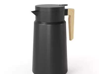 House Doctor Cole Thermos Black 3D model