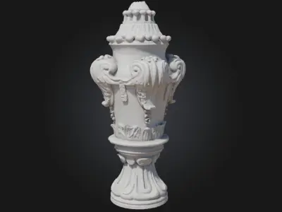 Antique Elegance  Timeless Beauty in Classic Craftsmanship 3D model