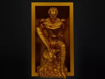 Death Book Nook - Anime Death Note Bookend - Book Shelter Prop 3D print model