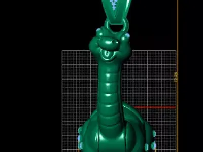 Royal Camel Pendant Luxury 3D Gold Jewelry Model 3D Printable  3D print model