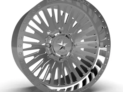 AMERICAN FORCE CK08 SPRINT CC WHEEL 3D print model