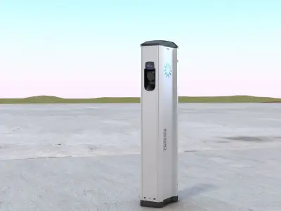 GARO LS4 EV Charging 3D model