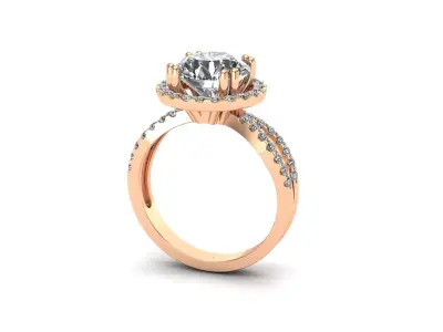 halo ring 3D print model