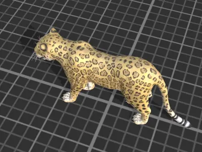 Jaguar 3D model