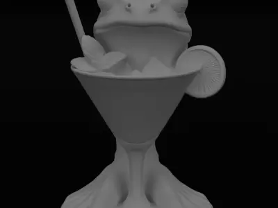 Froggito Machito New Brainrot 3D model figurine for 3D printing 3D print model