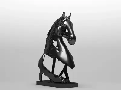 3D Sculpture Art  3D model