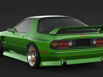Mazda RX-7 FC3S 3D model