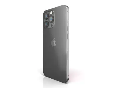 Apple iPhone 13 Pro Max  Low-poly 3D model