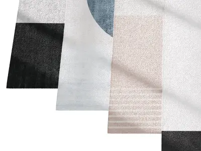 Carpet set 15 3D model