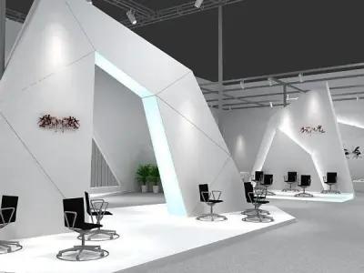 Exhibition - Area - 15X26-3DMAX2009-02 3D model