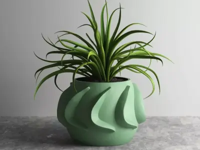vase pot planter 3d print 837  3D print model