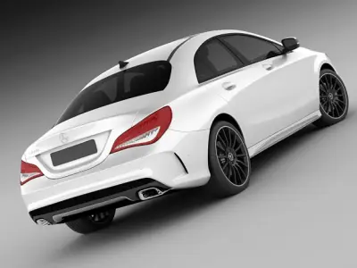 Mercedes CLA AMG 3D model