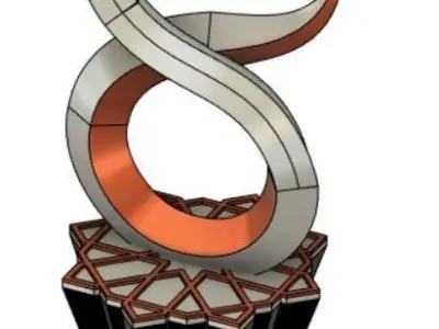 F1 2021 TURKISH GP TROPHY 3D print model