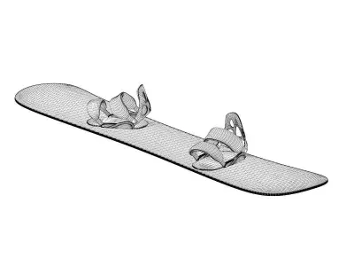 Snowboard snowboards - snowboards - snowboards - snowboards -... 3D model