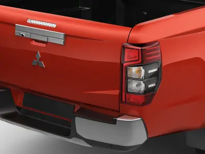 Mitsubishi L200 Triton 2020 Double Cab 3D model