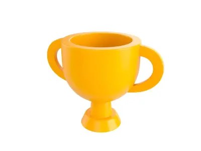 Trophy cup 3D print model
