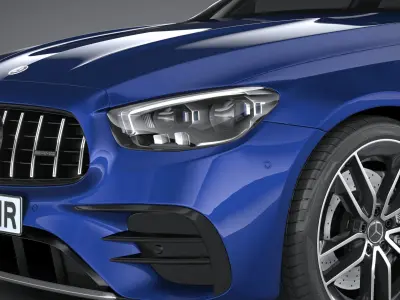 Mercedes E53 AMG Estate 2021 3D model