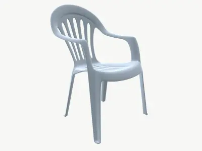 Plastic Chair 3D model