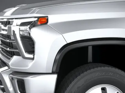 Chevrolet Silverado 3500 HD CG 2024 3D model
