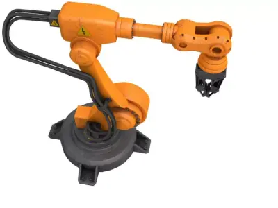 Robotic Arm 3D model 8