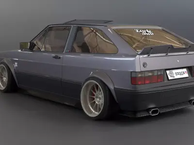 Volkswagen Gol GTI 3D model