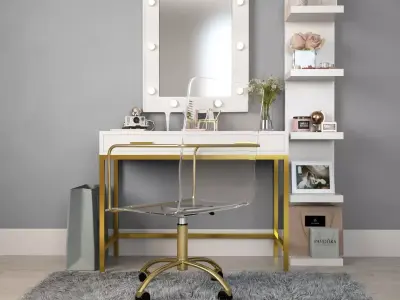 Workplace I Dressing table I Pottery Barn 3D model