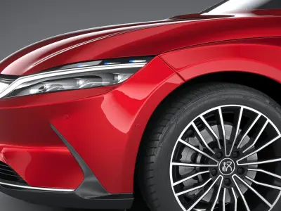 BYD Han 2023 3D model