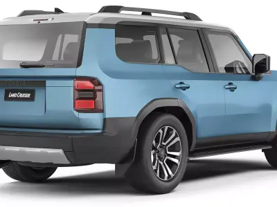 Toyota Land Cruiser 250 Prado 2024 3D model