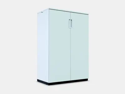 GALANT Cabinet with doors Low-poly 3D model