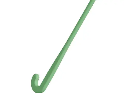 Plastic Sports Hockey Stick Toy 3D model