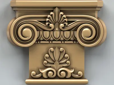 Column Capital 007 3D model