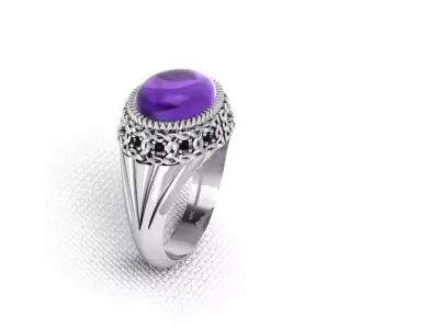 Turkish ring 3D print model get