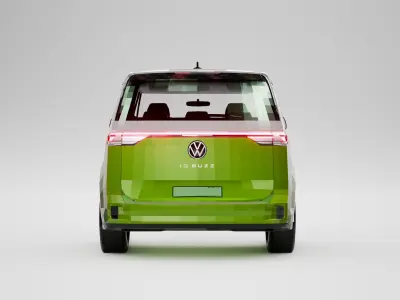 Volkswagen ID Buzz  Low-poly 3D model