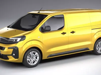 Opel Vivaro E 2024 3D model