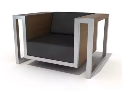 Contemporary Chair Design 3D model